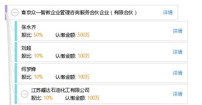 南京眾一智教企業管理咨詢服務合伙企業 有限合伙